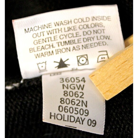 Hanna Andersson Girls Embroidered Flowers Knit Sweater Sz 110 US 5 Mock Neck - Picture 7 of 7